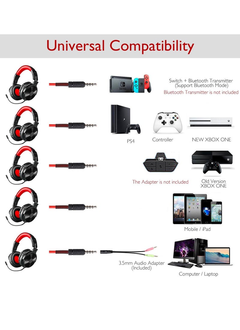 Pro M Wired and Wireless Over -Ear Stereo Gaming Headphone  with Boom Mic for Ps4 Xbox One Pc - pzsku/Z4476286538A32EBC0343Z/45/_/1673242752/6e61a4a5-5410-49b6-9ceb-eeffdaf54752