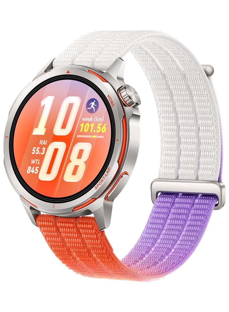 WATCH GT Runner 2 Smartwatch, upto 14 days battery life, Marathon Mode, Health monitoring, HRV, ECG, SpO2, Sleep tracking, GPS, NFC, Bluetooth calls, IP69, iOS Android Compatible, Dawn Orange