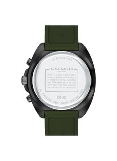 COACH COACH WATCHES TONNEAU CHRONOGRAPH MEN'S BLACK CASE WATCH - 14602707  - Image 3