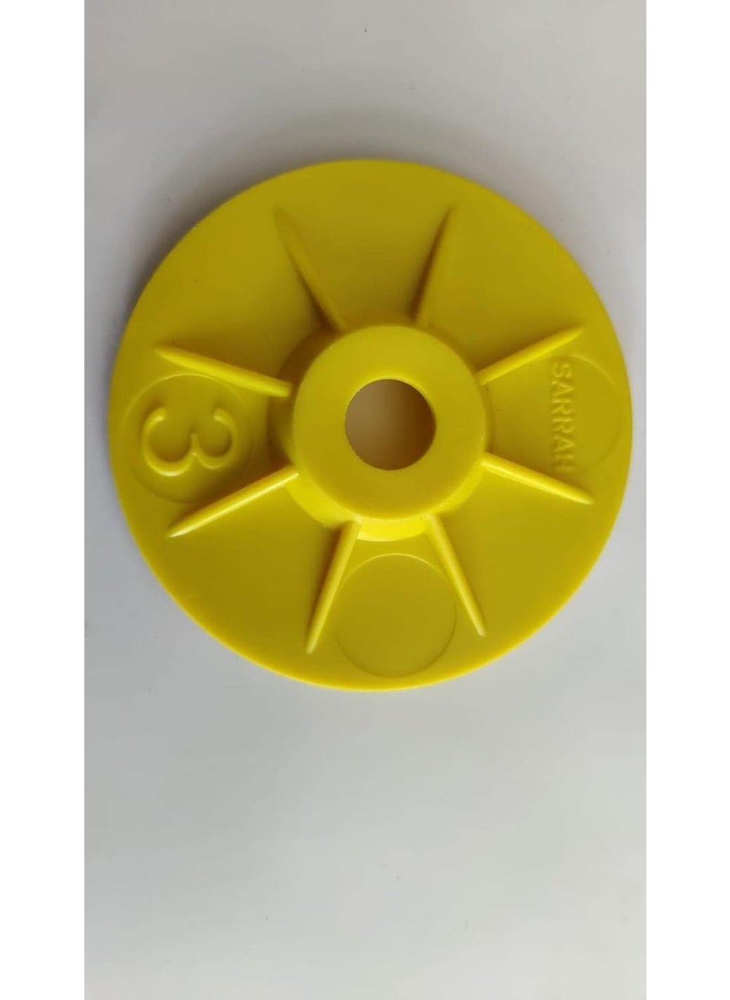 SARRAH Diamond Polishing 4 GC Pads Suitable in Angle Grinder Grit No 400 No 3 10 Pcs Color May Be Vary  - Image 2