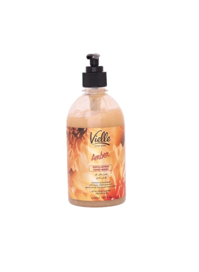 Vielle Exfoliating Hand Wash Amber - 500 Ml. - Image 1