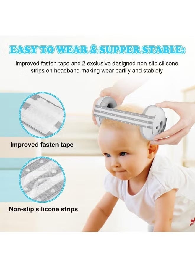 Gonice Noise Ear Protectors For Babies, Adjustable Ear Protectors, Baby Zero Pressure Soundproof Ear Protectors, Baby Noise-cushioning Ear Protectors For Sleep, Travel Live Concerts, Events - Image 3