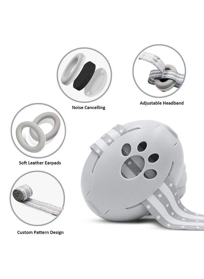 Gonice Noise Ear Protectors For Babies, Adjustable Ear Protectors, Baby Zero Pressure Soundproof Ear Protectors, Baby Noise-cushioning Ear Protectors For Sleep, Travel Live Concerts, Events - Image 5