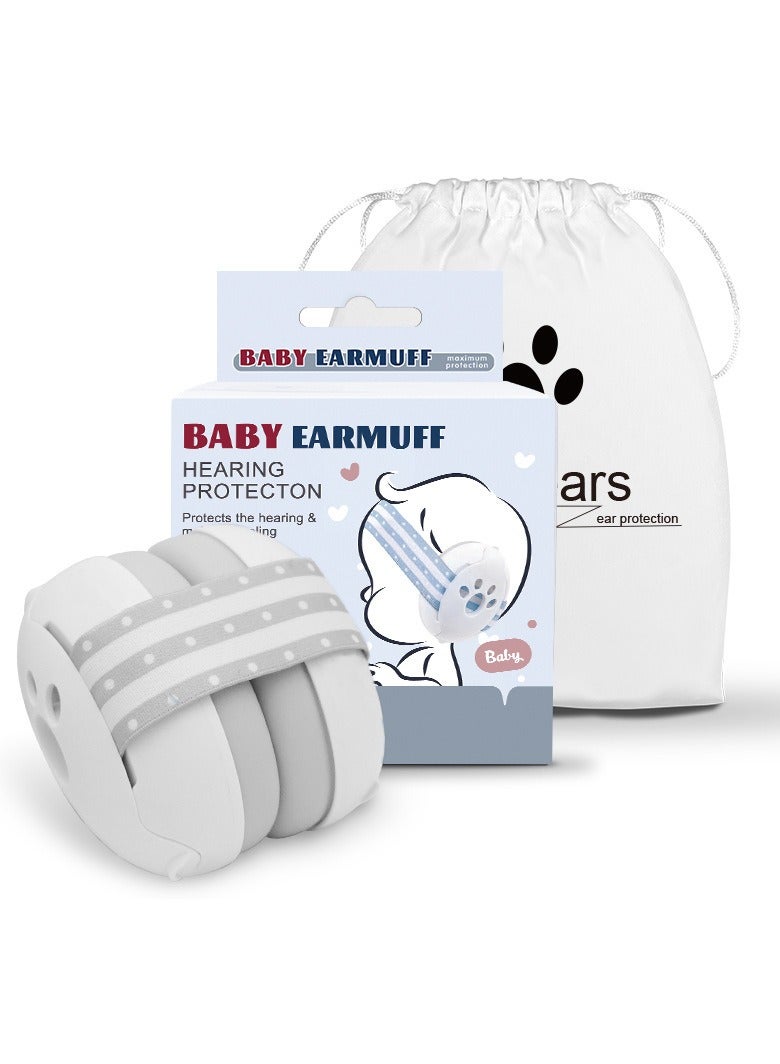 Gonice Noise Ear Protectors For Babies, Adjustable Ear Protectors, Baby Zero Pressure Soundproof Ear Protectors, Baby Noise-cushioning Ear Protectors For Sleep, Travel Live Concerts, Events - Image 1