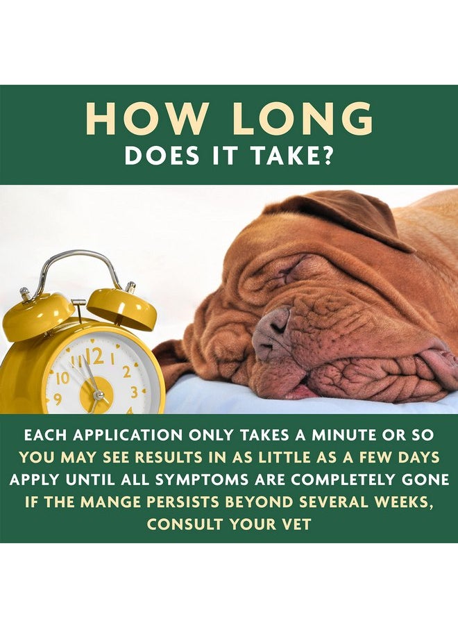 VET ORGANiCS - EcoMange Mange Relief for Dogs & Cats - 8 Oz. Cat & Dog Itch Relief, Sarcoptic & Demodectic Mite Spray - Herbal Extract & Essential Oil Itch Relief for Dogs - Natural Cat & Dog Sprays by Vet Organics - Image 1