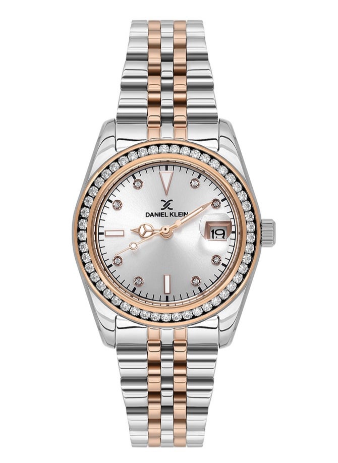 DANIEL KLEIN DANIEL KLEIN PREMIUM WOMENS STAINLESS STEEL MULTI COLOUR STRAP WATCH  - DK.1.13715-5  - Image 3