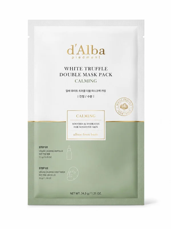 dAlba White Truffle Double Mask Pack Calming 34.5g