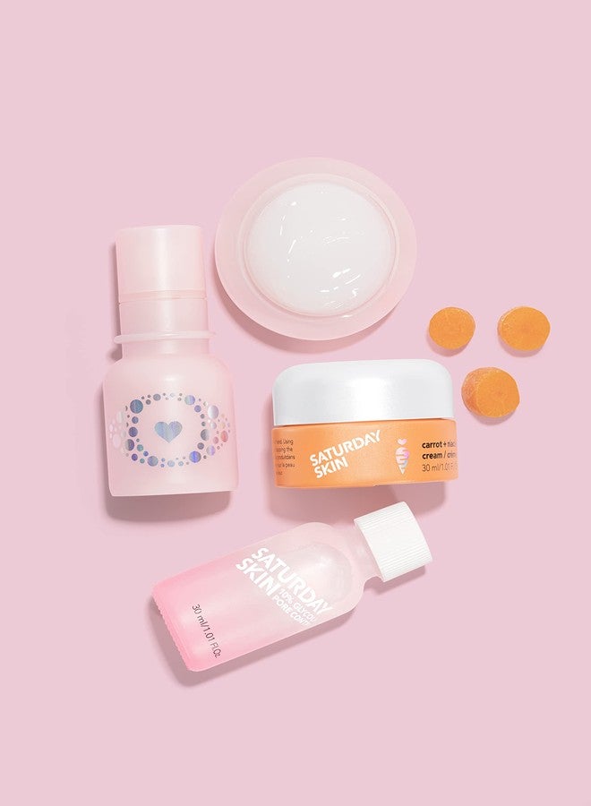 Saturday Skin Pore Clarifying Travel Sized Toner 10% Glycolic Acid&AHA Deep Cleansing Astringent Facial Toner - Image 5