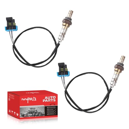 PAPAPARTS O2 Oxygen Sensor 234-4669 Upstream Compatible with Cadillac Escalade, for Chevy Silverado 1500 Avalanche Express 2500 Camaro Caprice Colorado Corvette SS Suburban Trailblazer Set of 2 - Image 1
