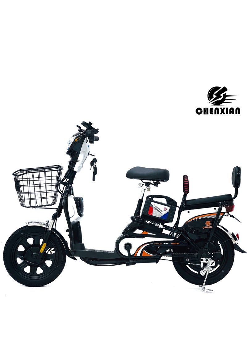 Chenxian E-Bike 16 Number with Brushless Motor 350W Motor 16-Inch/14-Inch Tires 3 Gears LED Display 4 Shock Absorbers 30-35 km Range Adult Commuter & Off-Road Bike - Image 2
