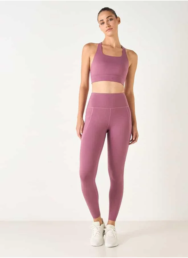 ادوت Seamless Sports Bra with Scoop Neck