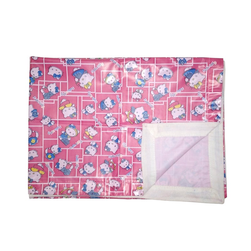 Love Baby Soft Bed Sheet Plastic - 713 A Pink - Image 4