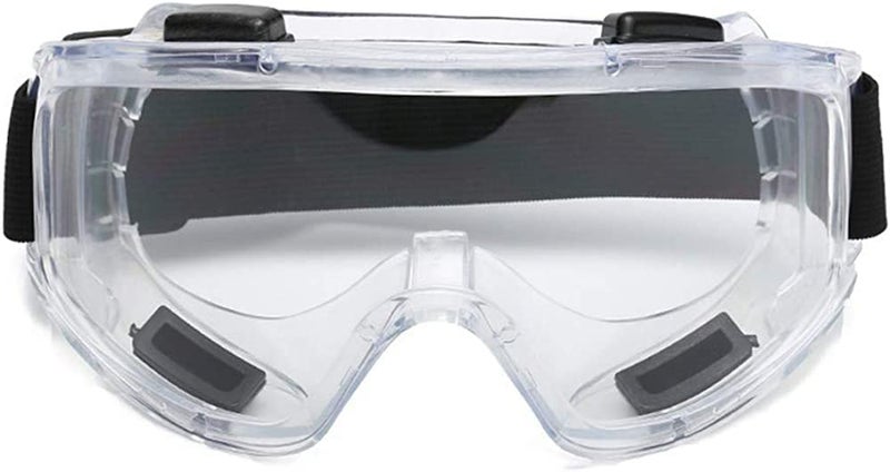 WYATT ANT5PPE Lab Industry Chemical Factory Anti Splash Clear Lens PC Safety Goggles Motorbikes Dust Protection Eye Wear (TRANSPARENT) - Image 1