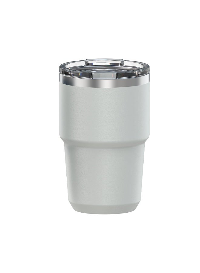 Botella Insulated Coffee Cup - Compact, Spill-Proof Stainless Steel Travel Mug 240ml , Off White - Image 5