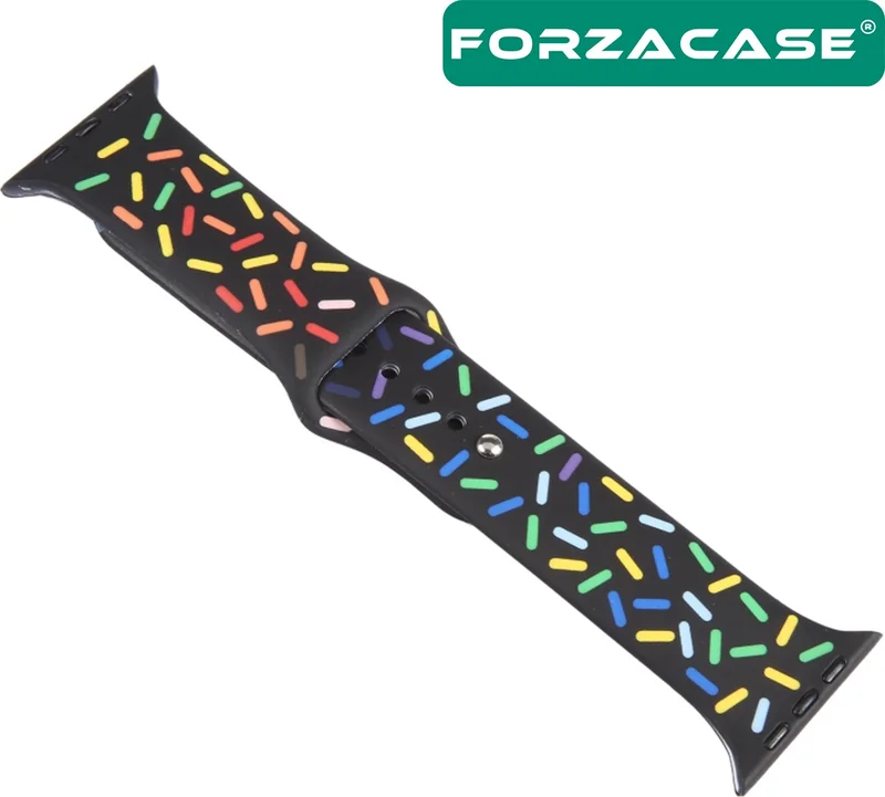 فورزاكاس Colorful Drop Sporty Silicone Band Strap for Apple Watch 38 - 40 - 41 mm - FC124