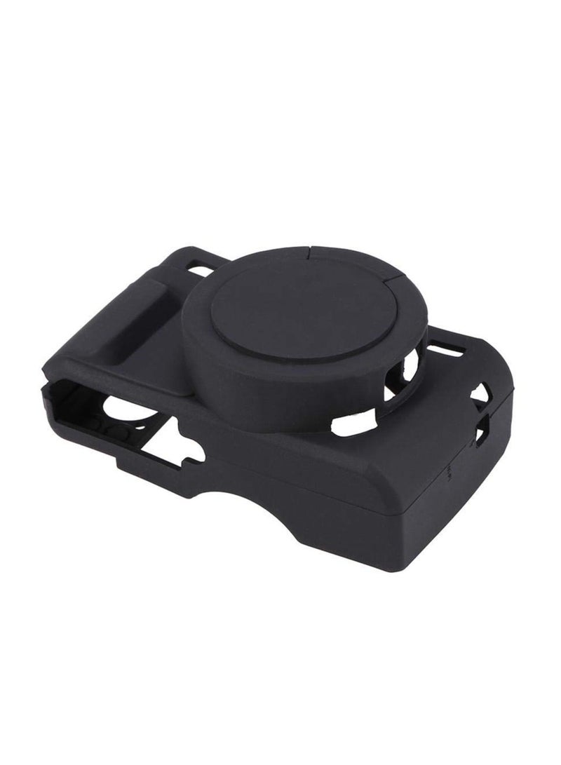 Silicone Gel Camera Case for Canon PowerShot G7x Mark II Protective Rubber Soft Camera Cover Bag (Black) - Image 4