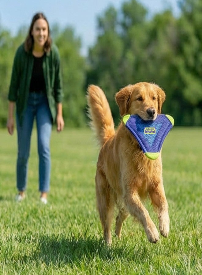 Outward Hound FlyFetch Flyer Dog Toy, Lightweight, Floats in Water, All Breeds, 10" x 11.2" - Image 5