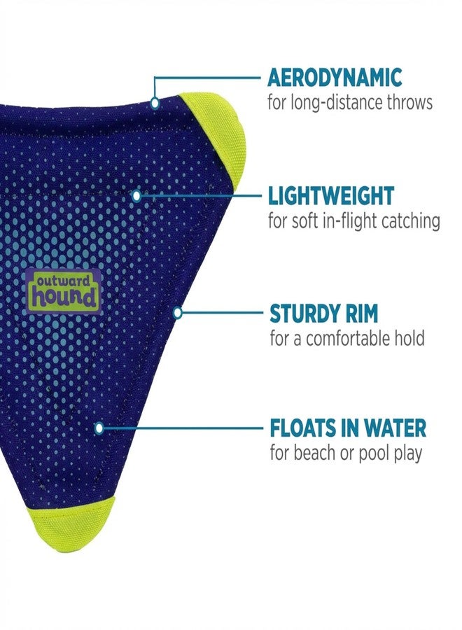 Outward Hound FlyFetch Flyer Dog Toy, Lightweight, Floats in Water, All Breeds, 10" x 11.2" - Image 3