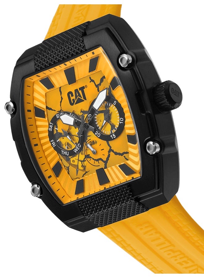 CATERPILLAR Cat Barrell watch-yellow 13.169.27.721 - Image 2