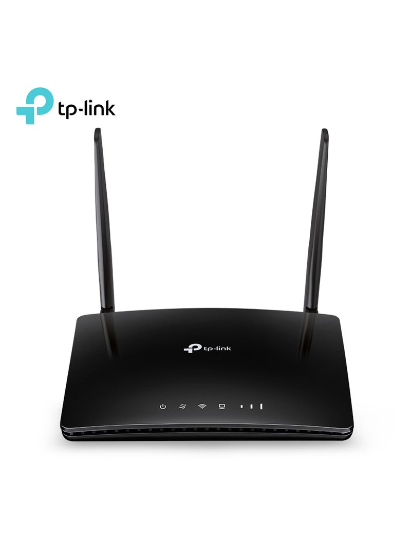 TP-LINK Dual Band Archer MR200 Router 4G LTE Black - Image 1
