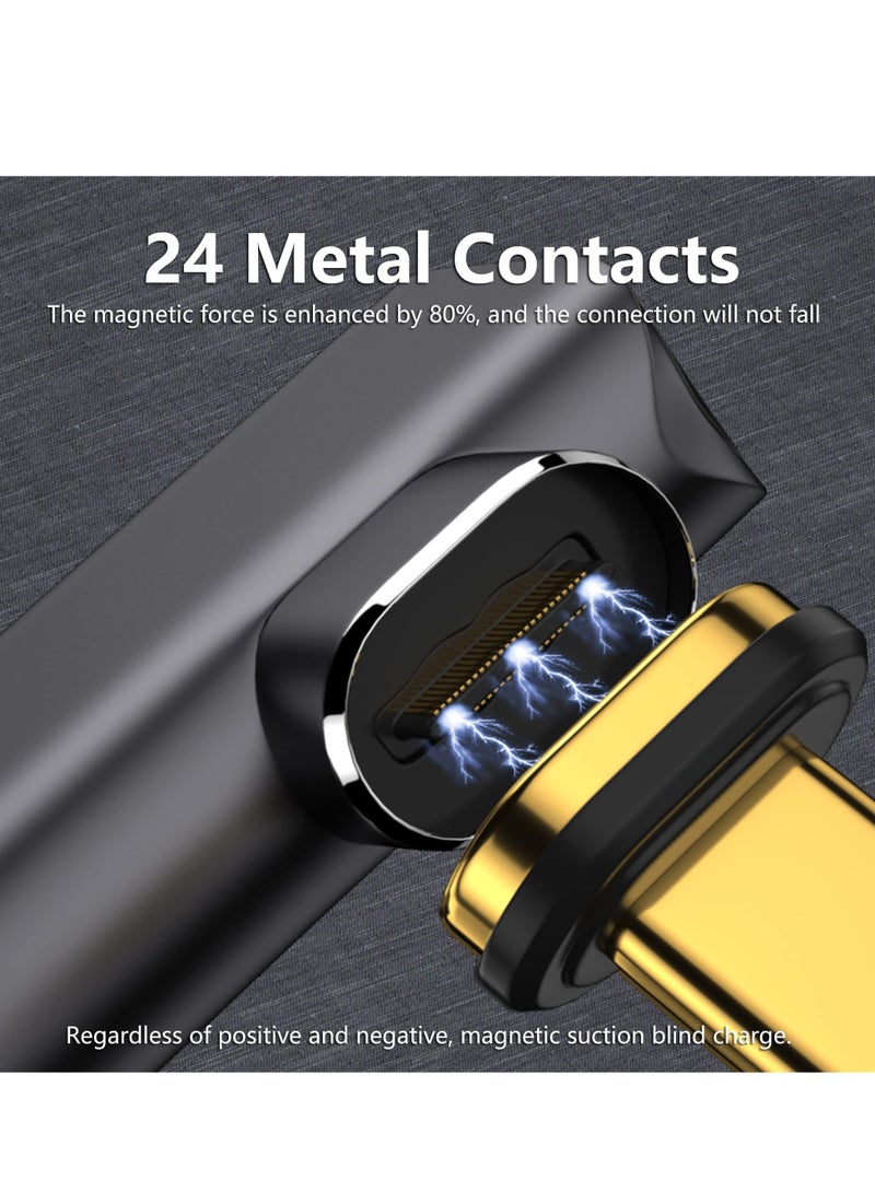 محول إيثرنت جيجابت من USB-C بزاوية 90 درجة إلى RJ45، موصل شبكة من النوع C مكون من 24 سنًا، بسرعة 1000 ميجابت في الثانية لأجهزة Windows وAndroid وMac OS  - Image 3