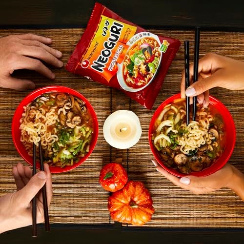 Nongshim Neoguri Spicy Seafood with Udon-Style Noodle, 4.2 Ounce (Pack of 10) - Image 3