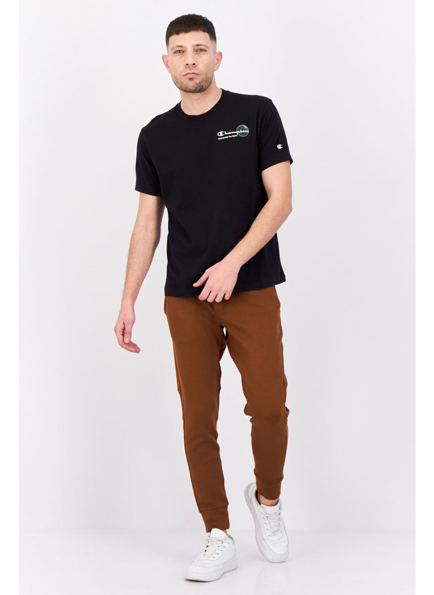Champion Men Sportswear Fit Short Sleeve Outdoor T-Shirt, Black  - Image 4