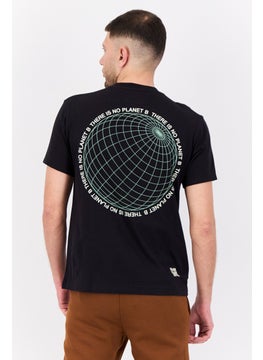 Champion Men Sportswear Fit Short Sleeve Outdoor T-Shirt, Black  - Image 3