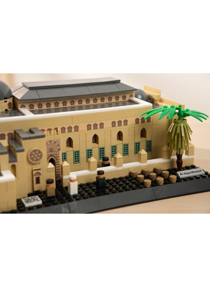 wange Al-Aqsa Mosque Building Block Model – Educational Construction Set - Image 5