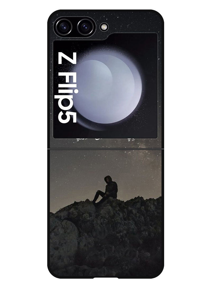 Theodor Protective Case Anti Scratch Shock Proof Bumper Cover For Samsung Galaxy Z Flip 5 Quotes 4 - Image 1