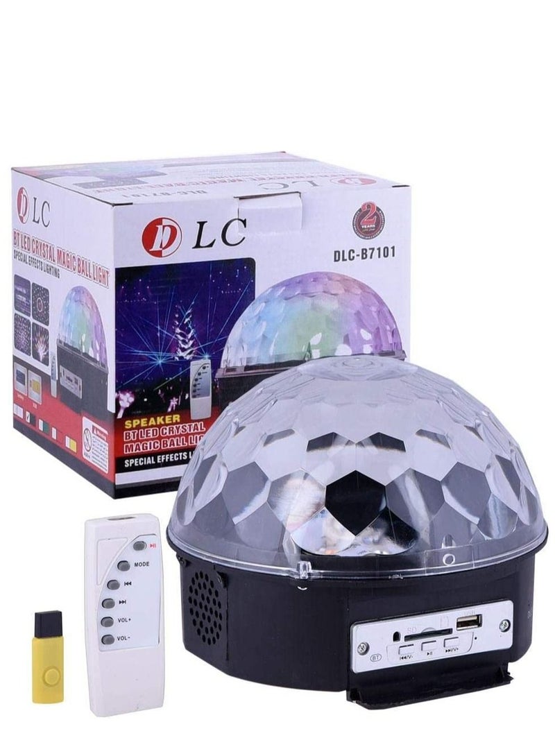 DLC Multicolored light up disco ball for party bluetooth - Image 2