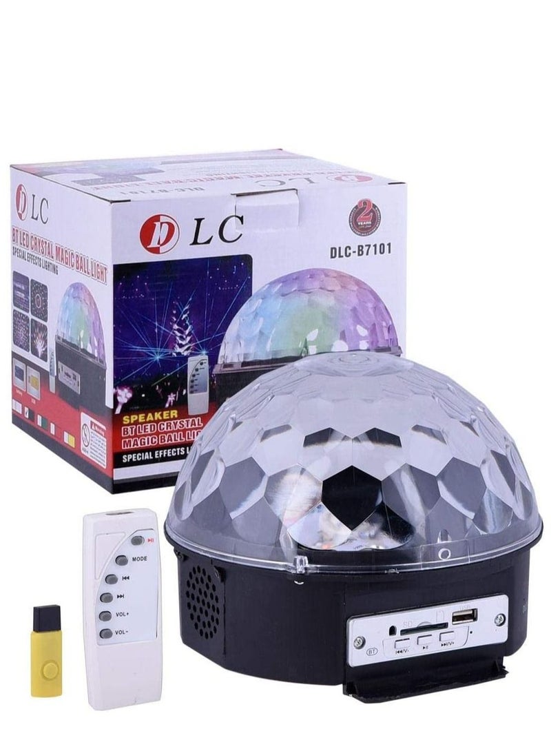 DLC Multicolored light up disco ball for party bluetooth - Image 3