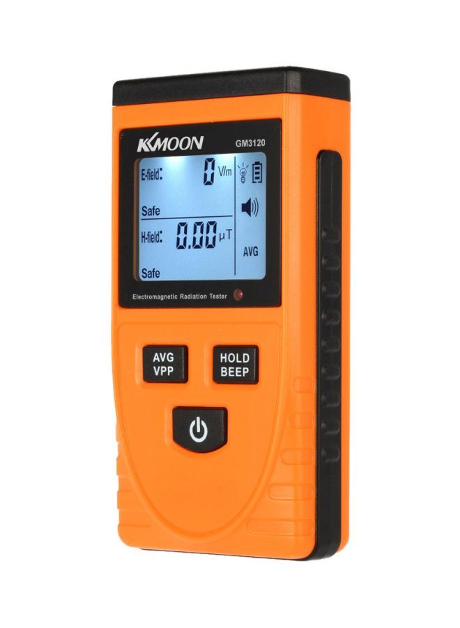 NIBEMINENT Electromagnetic Radiation Detector Orange/Black  - Image 3