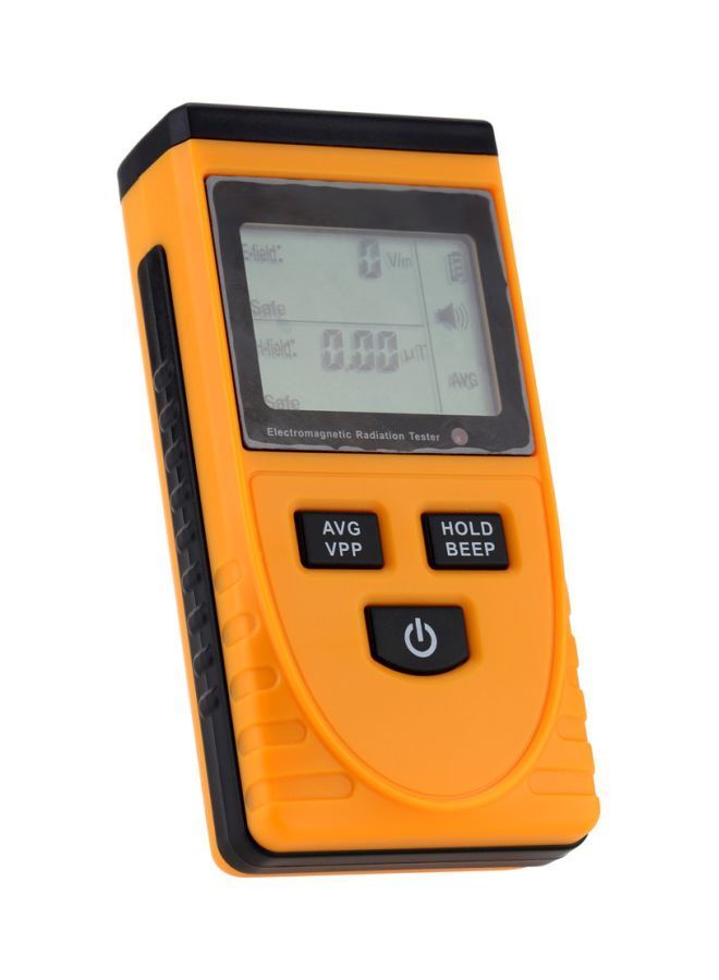 NIBEMINENT Electromagnetic Radiation Detector Orange/Black  - Image 4