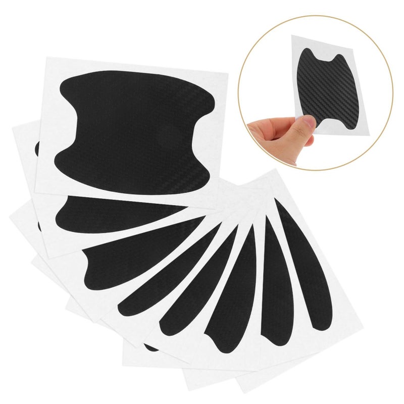 8 Pack Car Door Handle Protector Scratch Film Transparent Easy To Apply Vehicle Door Handle Protection Interior Decor - Image 3
