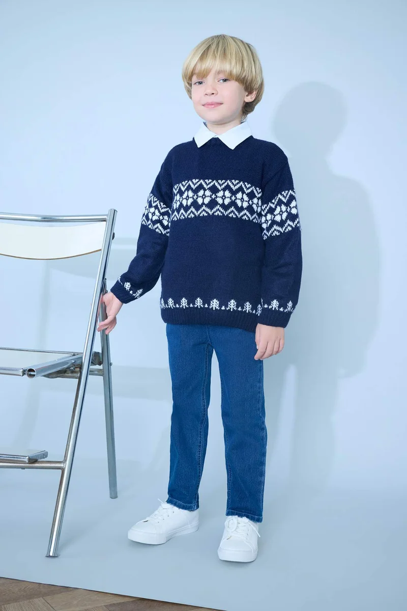 DeFacto Baby Boy Elastic Waist Jeans