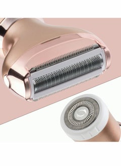 Excefore Electric Razor for Women, Painless 2 in 1 Ladies Shaver & Hair Trimmer for Face Eyebrow Mustache Beard Arm Leg Armpit Bikini  - Image 2