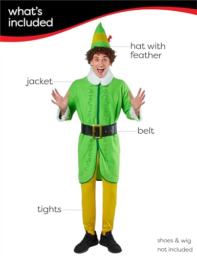 Rubies Men's Buddy the Elf Costume (Standard) - Image 3