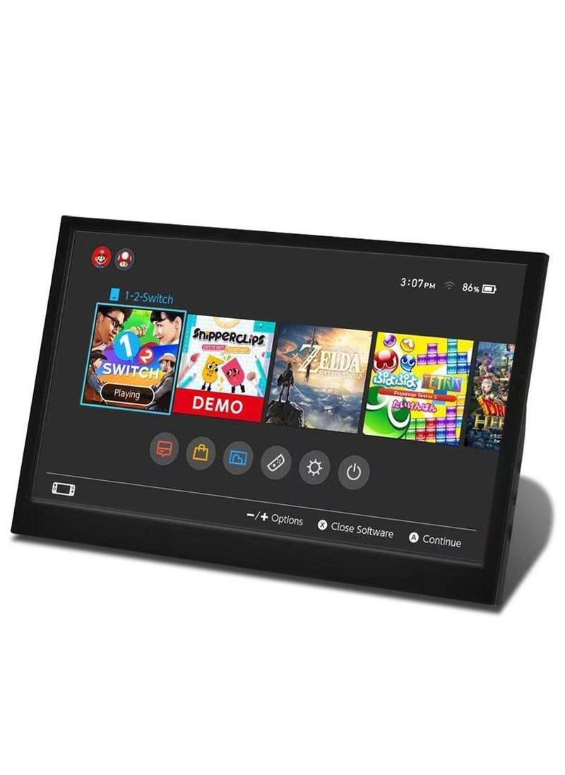Generic - Portable Monitor touch 7 Inch FHD USB-C Laptop Monitor HDMI Computer Display HDR IPS Gaming Monitor Smart Cover 7 1inch - Image 1