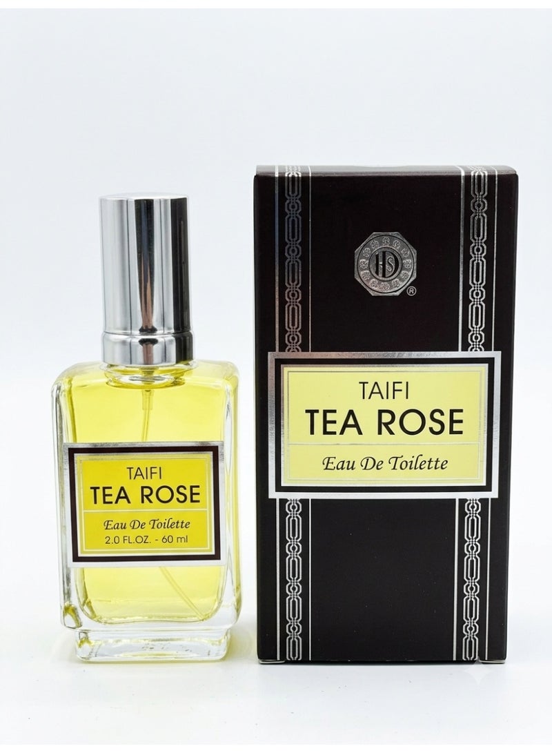 عطر الورد الطائفي تي روز من إتش إس - 60 مل
