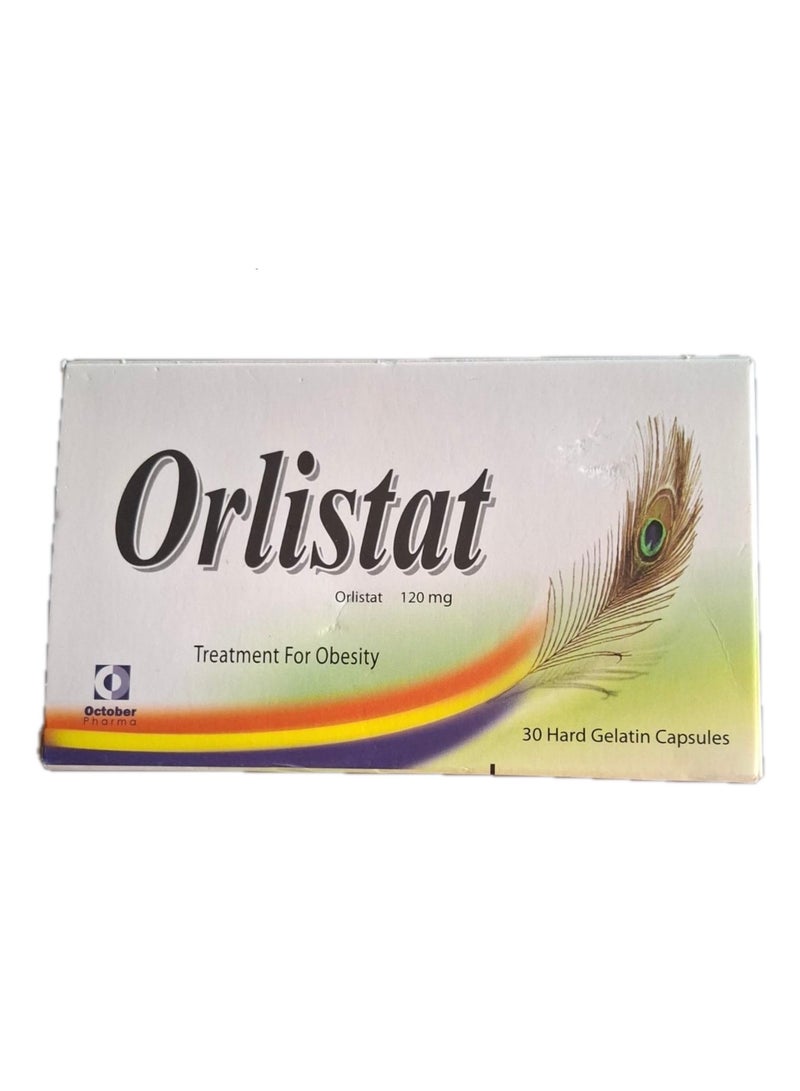 OCTOBER Orlistat  120 mg 30 capsules - Image 1