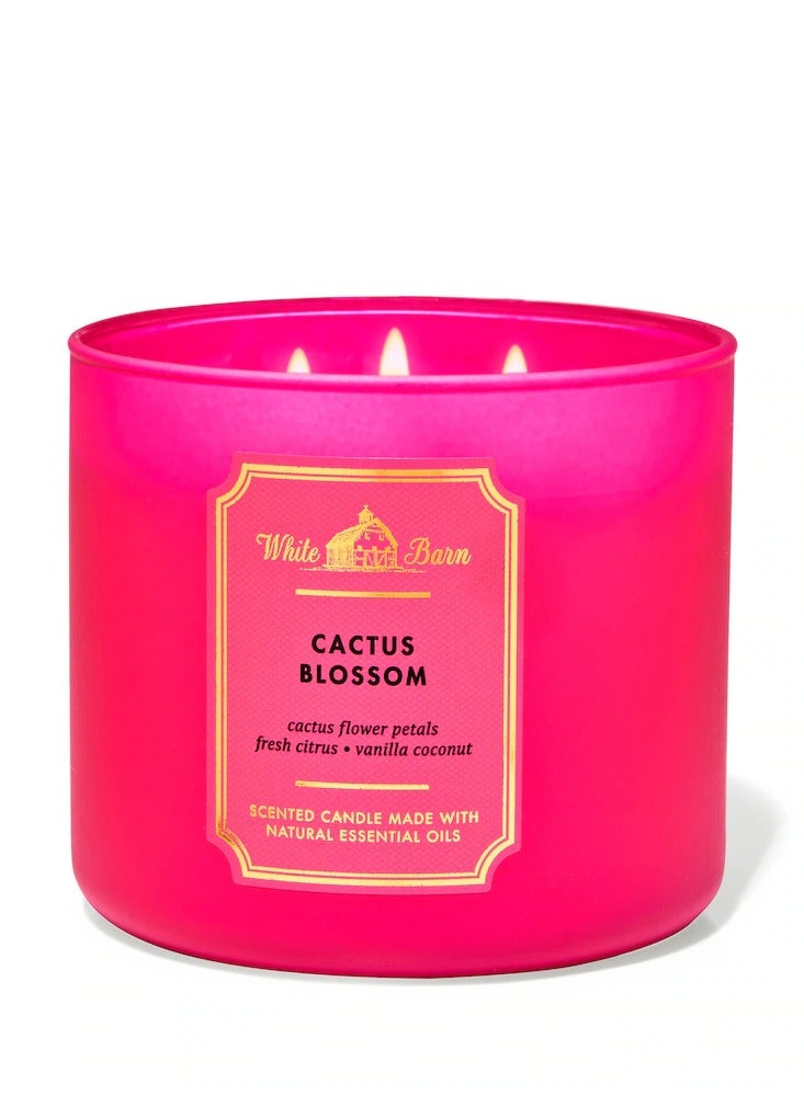 Bath & Body Works Bath & Body Works Cactus Blossom 3-Wick Candle 411g 