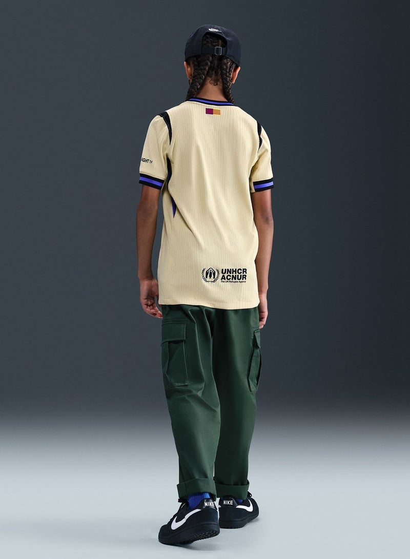 Nike Youth Fc Barcelona Dri-Fit Adv Match Away Jersey - Image 2