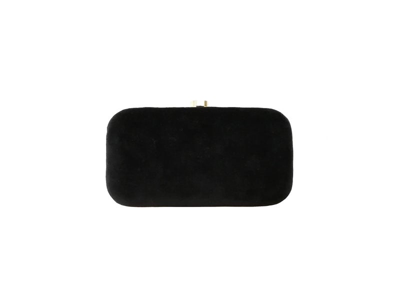 DUCHESS Women's Box Clutch with Pearl Handle-Bridal Ethnic Traditional Casual Purse/Clutch/Handbag (4 x 7 x 2 inch) - Image 4