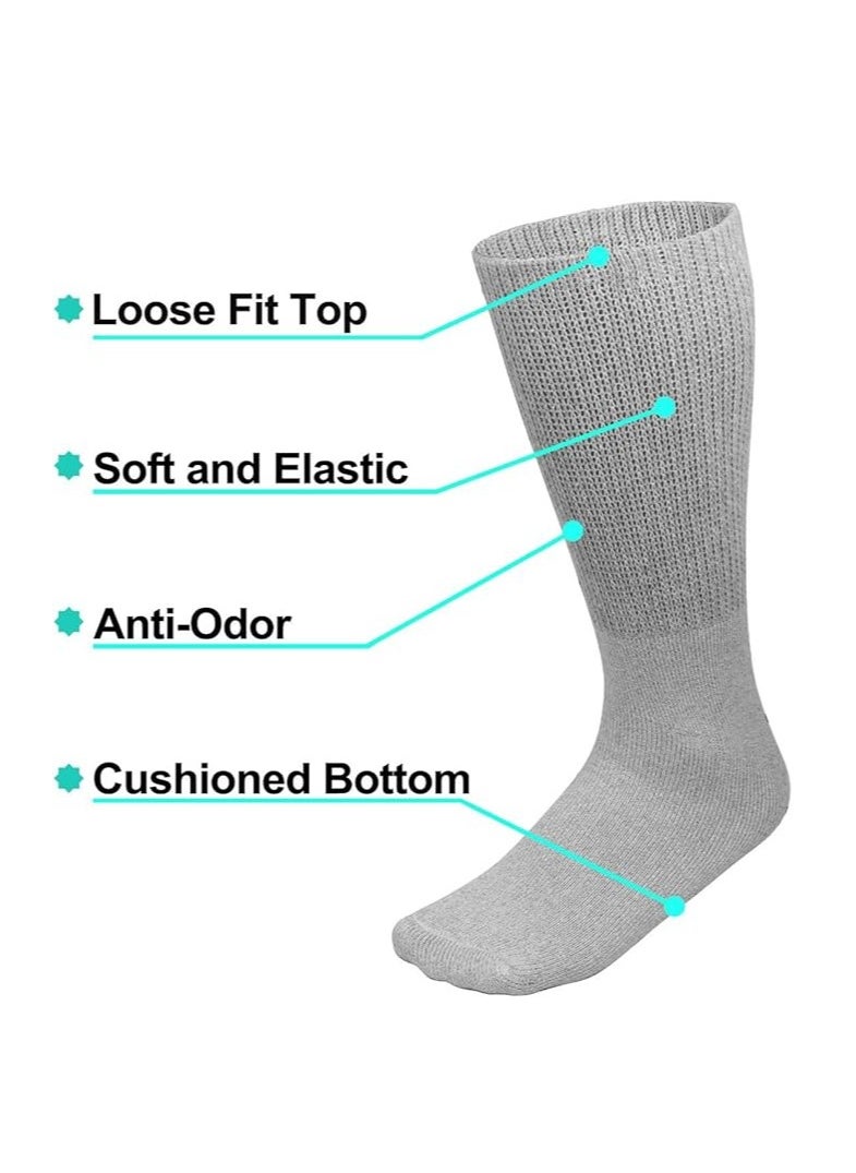Falari Falari Physicians Approved Diabetic Socks Crew Unisex 3, 6 or 12-Pack  - Image 2