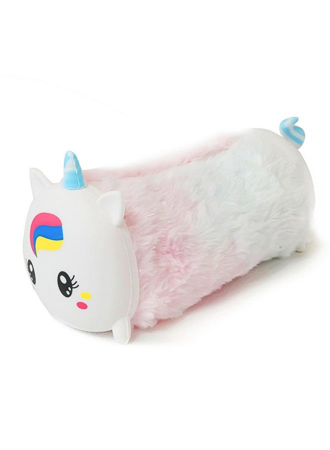 FunBlast Pencil Pouch for Girls, Soft Plush Pouch for Girls, Multipurpose Zipper Fur Pouch, Aesthetic Pouch for Girls, Kawaii Pencil Case, Cute Pouches for Girls, Return Gift for Kids (Multicolor) - Image 1