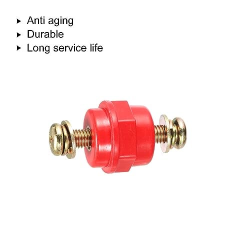 PATIKIL Insulator 8pcs SM25 High-Strength Polyester Standoff Insulators with M8 Screws for Power Distribution Cabinet - Image 5
