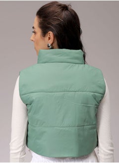 Freehand Women Regular Fit Solid Quilted Jacket  - Image 2