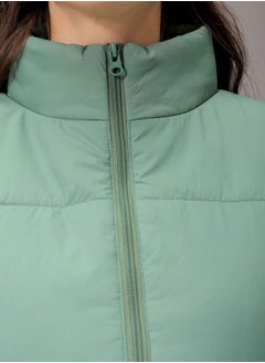 Freehand Women Regular Fit Solid Quilted Jacket  - Image 5