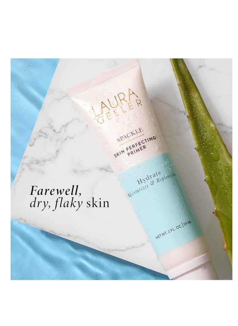 LAURA GELLER NEW YORK LAURA GELLER NEW YORK Spackle Primer - Hydrate - Super-Size 2 Fl Oz - Hyaluronic Acid Makeup Primer for Mature Skin  - Image 4